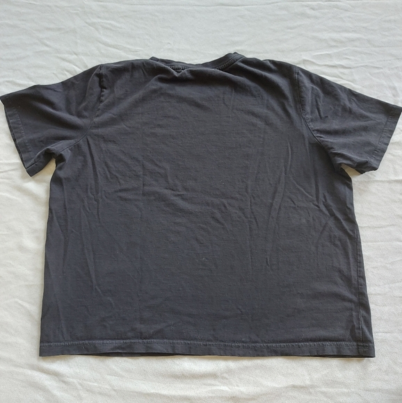 Fila Oversize Short Cropped Black Short Sleeve Tee Shirt, Large - Picture 5 of 9